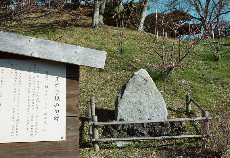 SHIKI(A poem) MONUMENT
